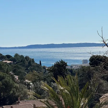 Le Nid, Vue Mer, Village Et Collines Avec Terrasse Appartement *